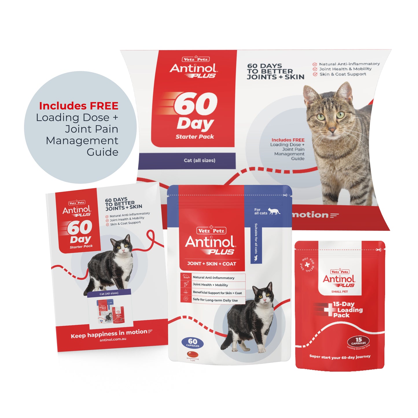 Antinol 60-day Starter Pack – Cat