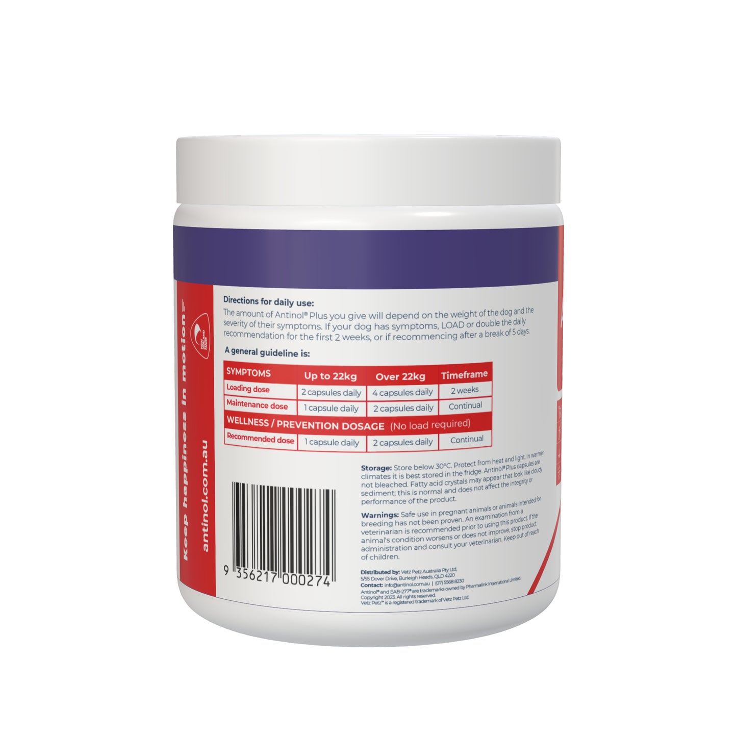 Antinol<sup>®</sup>️ Plus for Dogs ZOOM