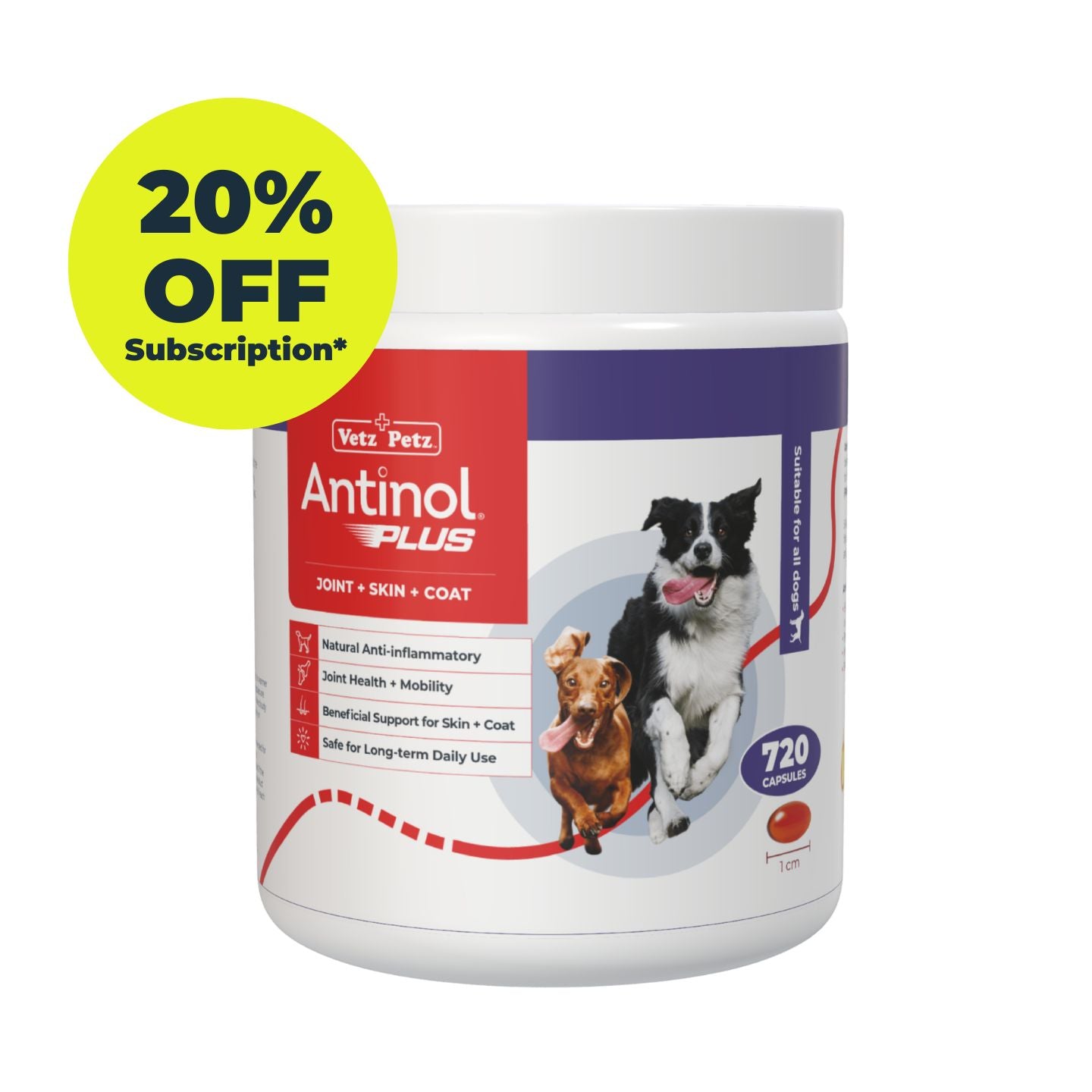 Antinol<sup>®</sup>️ Plus for Dogs - 20% off Subscription